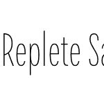 Replete Sans