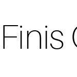 Finis Grotesk DEMO