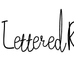 Lettered
