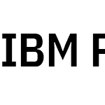 IBM Plex Sans Condensed