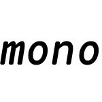 mononoki Nerd Font