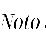 NotoSerifDisplay Nerd Font