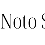 NotoSerifDisplay Nerd Font