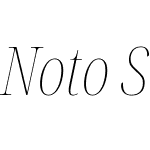 NotoSerifDisplay Nerd Font