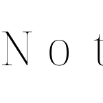 NotoSerifDisplay Nerd Font Mono