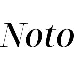 NotoSerifDisplay Nerd Font