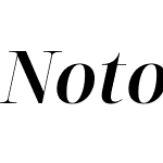 NotoSerifDisplay Nerd Font