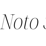 NotoSerifDisplay Nerd Font