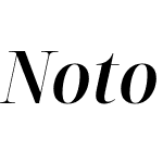 NotoSerifDisplay Nerd Font