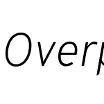 Overpass Nerd Font