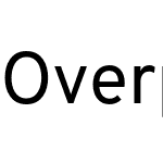 Overpass Nerd Font