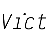 VictorMono Nerd Font Mono