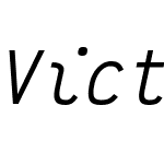 VictorMono Nerd Font Mono