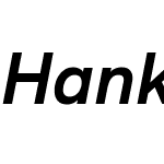 Hanken Grotesk