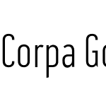 Corpa Gothic Pro