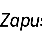 Zapus Sans