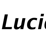 Lucida Sans