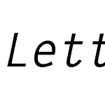 Letter Gothic L