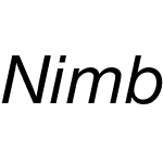 Nimbus Sans Novus