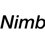 Nimbus Sans Novus