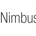 NimbusSanNovConLig