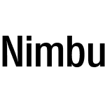 NimbusSanNovConSemBol