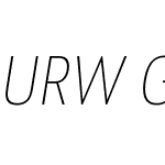 URW Geometric Cond