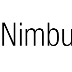 Nimbus Sans Cond L