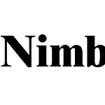Nimbus Roman No9