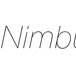 Nimbus Sans Novus