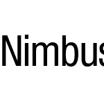 Nimbus Sans Novus Cond D