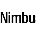 Nimbus Sans Novus Cond D