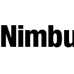 Nimbus Sans Novus Cond D