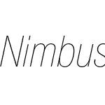 Nimbus Sans Novus Cond