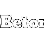 Beton Outline P