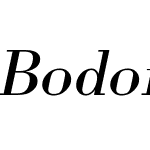 BodoniURWWid