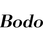 Bodoni URW Wide