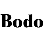 BodoniURWExtNar