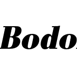 Bodoni URW Extra Narrow