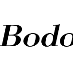 Bodoni URW Extra Wide