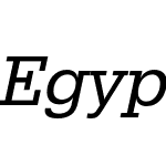 Egyptienne URW Narrow