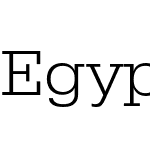 Egyptienne URW Wide