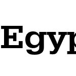 Egyptienne URW Wide