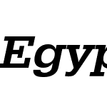 Egyptienne URW Wide