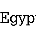 Egyptienne URW Extra Narrow