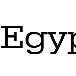 Egyptienne URW Extra Wide