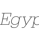 EgyptienneURWExtWidExtLig