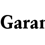 Garamond URW Narrow