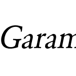 Garamond URW Narrow