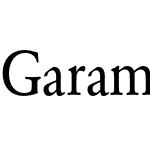 Garamond URW Extra Narrow